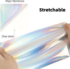 FUNKAKA Heat Transfer Vinyl Rainbow HTV Rolls - Image 3