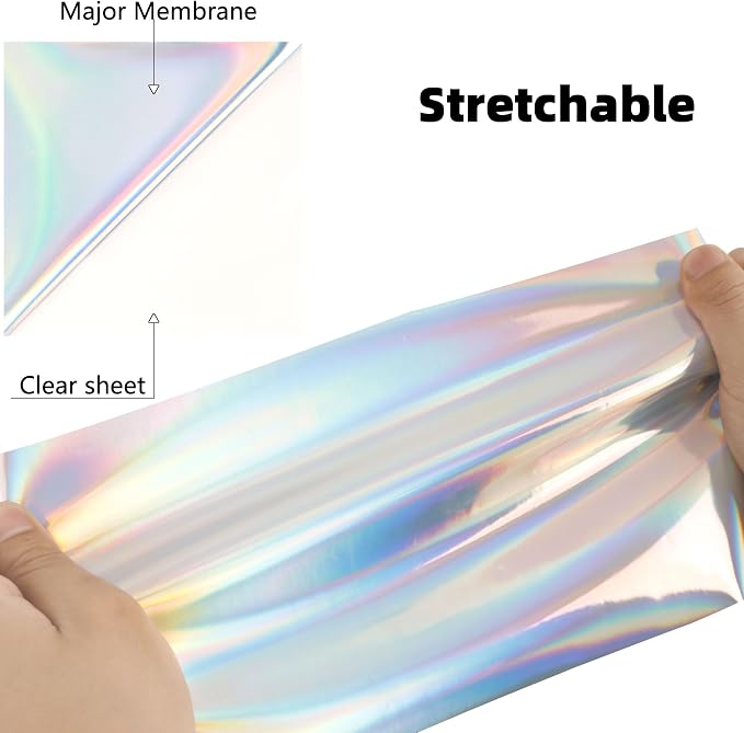 FUNKAKA Heat Transfer Vinyl Rainbow HTV Rolls - Image 3