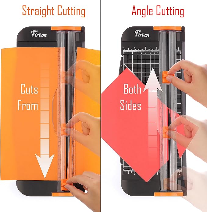 Firbon A4 Paper Cutter 12 Inch Titanium Paper Trimmer Scrapbooking Tool - Image 5