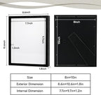 8x10 Shadow Box Frame Display Case - Image 2