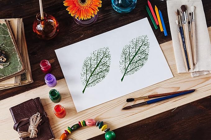 Large Tree Leaf Clear Stamps for Card Making Decoration DIY Scrapbooking - Image 5