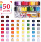 PAXCOO 488Pcs String Bracelet Making Kit, Friendship Bracelet String Kit - Image 3