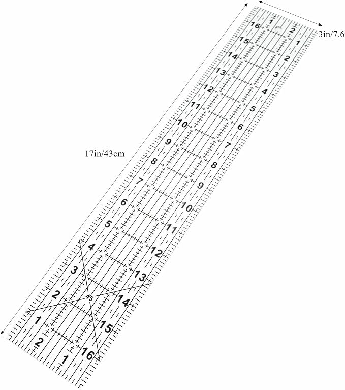 Quilting Ruler, Quilting Templates, Sewing Quilt Rulers, Acrylic Curved Corner - Image 2