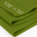 Campsite Green Fabric Sheet 108" X 36", 1.4mm Thick Large Soft Durable Flexible by MITINU