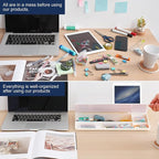Small Glass Desktop Whiteboard Dry-Erase-Board - Image 3