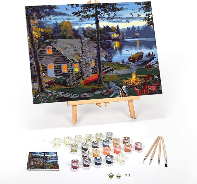 Ledgebay DIY Paint by Numbers Kit by Ledgebay