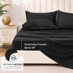 Love's cabin King Size Comforter Set Ash Black, 7 Pieces King Bed in a Bag - Image 6