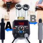 WEP 939D-VI Dual Pen Wood Burning Kit 250-750℃/482-1382℉ A/B Toggle Wood - Image 5