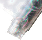 HYANG Transparent Big Pentagon PVC Super Clear Holographic Vinyl Faux Leather by HYANGHAVEPUPVCALLLEATHER