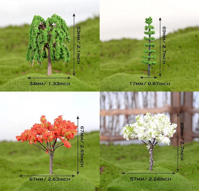 Cayway 26 PCS Outdoor Fairy Garden Miniatures Mini Zen Garden Accessories - Image 7