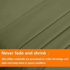 TAIMIT Olive Green Full Size Comforter Set - Image 7