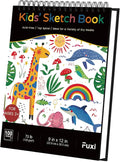 Sketch Book for Kids, 100 Sheets Thick Drawing Paper for Kids, Spiral Sketch by SketchBook