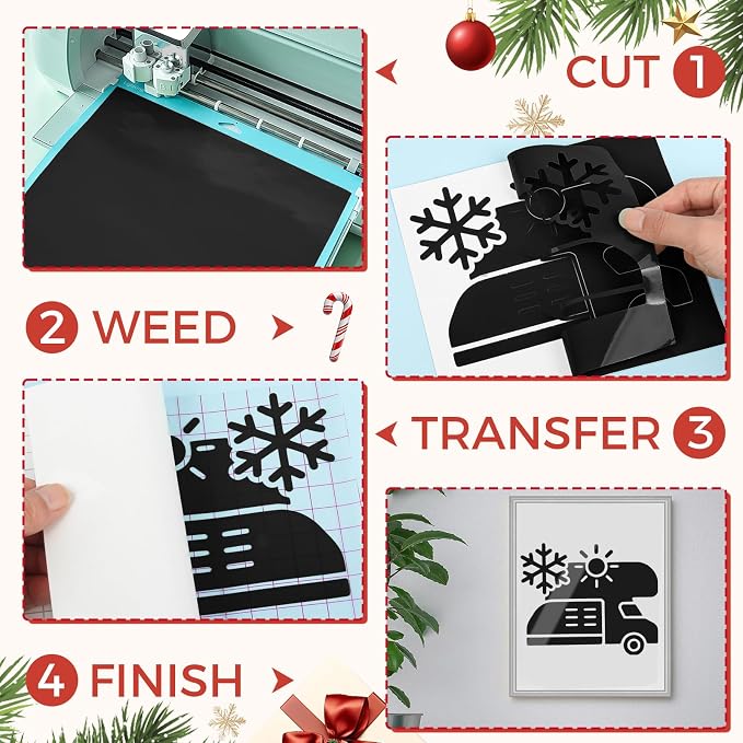 IModeur Glossy Black Permanent Vinyl - Image 4