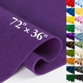 Purple Fabric Sheet 72" X 36", 1.4mm Thick Large Soft Durable Flexible Craft by MITINU