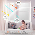 Kromapolis Window Privacy Film Frosted Glass Window Film, Heat Blocking Privacy - Image 4