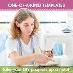 Petal Quilting Templates Set of 4 - Image 6