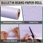 Inkspire Lavender Bulletin Board Paper Roll, 14.8FTx47IN Large Reusable - Image 3