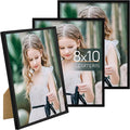 upsimples 8x10 Picture Frame Set of 3, Made of High Definition Glass by upsimples