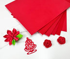 9 x 12 Inch Red Foam Sheets Crafts, 2mm Thick. 25 Pack Premium Red Foam Papers - Image 6