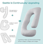 Sasttie Cooling Pregnancy Pillows - Image 5