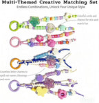 Kupor 480PCS DIY Keychain Making Kit, Vibrant Beads - Image 5