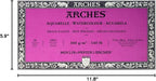 Arches Watercolor Paper Block, Hot Press, 5.9" x 11.8", 140 pound - Image 8