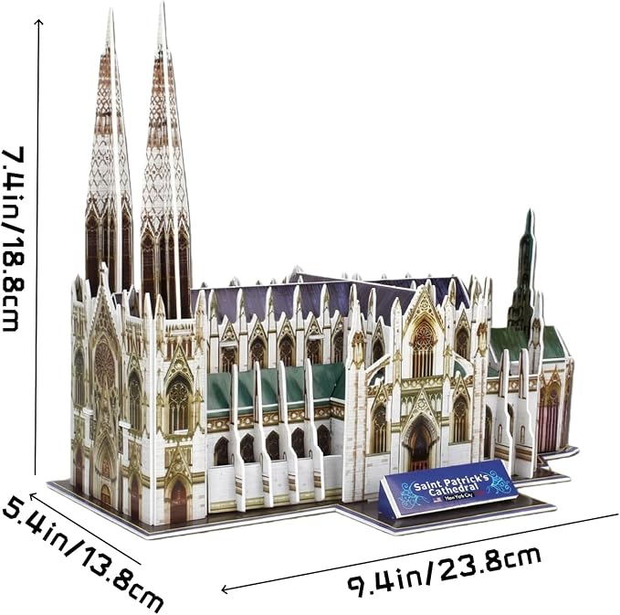 Architecture World Famous of 3D Puzzle.Build Your Own Collection of 17 Global - Image 2