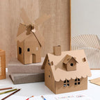 NUOBESTY 6 Pcs Cardboard Houses - Image 9
