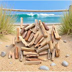 20 Pcs Natural Driftwood Pieces - Image 9