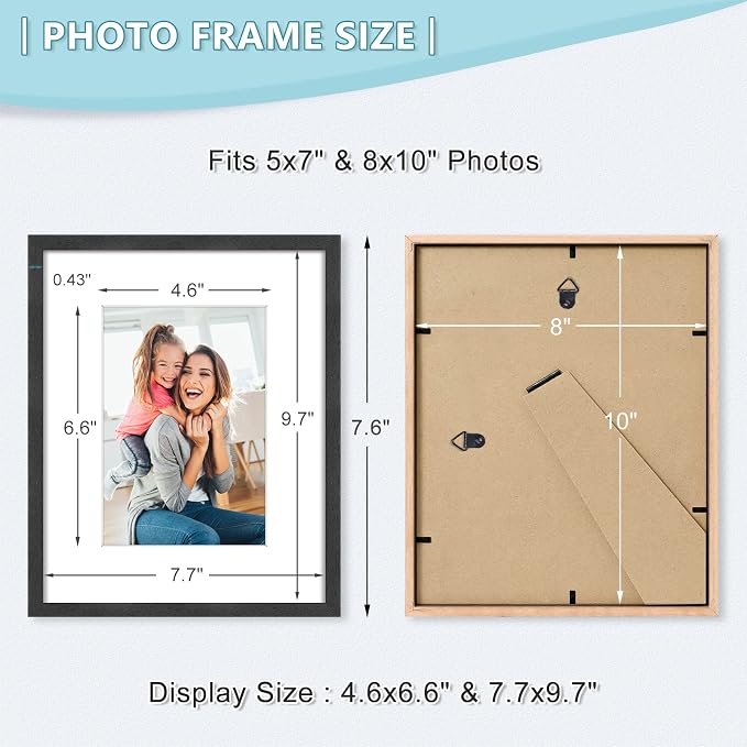 8x10 Picture Frame, Birthday Christmas Gift - Image 2