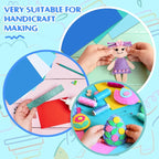 Feifeiya 48 Pcs Blue Foam Sheets 8 x 12 Inch, 36 Regular EVA Foam Sheets 12 - Image 6