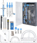 Mr. Pen- Geometry Set, 6 Inch Swing Arm Protractor, Divider | Set Squares by MrPen