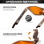 ANYLUV Blue Light Blocking Glasses Men Computer Gaming Glasses Lightweight - Image 3