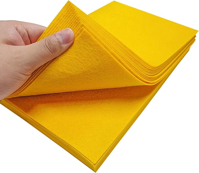 Jtnohx Stiff Felt Sheets, Craft Felt Square - Image 4