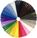 Zippers, DOITEM 72 pcs 40cm/16 Inch Multicolor Nylon Coil Zippers by DOITEM