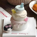 Silicone Mini Tiered Cake Mold 6 Cavity, 29.8 x 17.3 cm | 3-Tier Design - Image 5