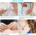 100Pcs Premium Leather Necklace Chains Bracelet Cord - Image 5