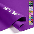Bright Violet 18" X 36" Felt Fabric Sheet by Luceinvita