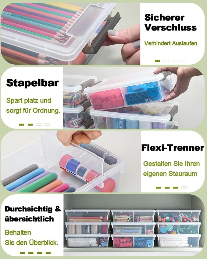 12 Pack Extra Large Pencil Box - Image 4