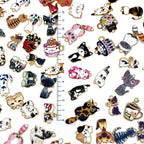 WOCRAFT 120pc Assorted Enamel Bracelet Cat Charms - Image 3
