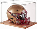LITY Football Helmet Display Case, Full Size Acrylic Showcase by Unknown
