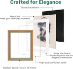2 Pack 8x10 Vintage Antique Picture Frames, Retro Design - Image 5
