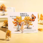 120 Pcs Forest PET Stickers for Scrapbooking | Seasonal tree scenes in green - Image 6