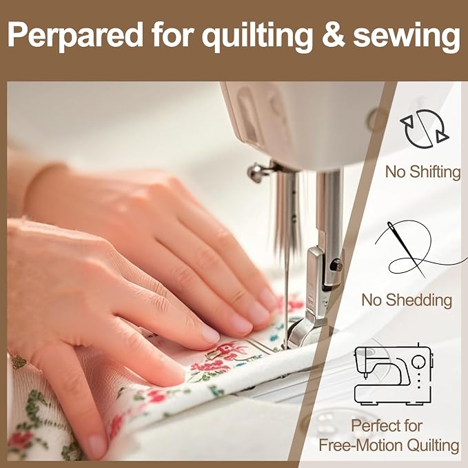 Natural Cotton Batting for Quilting Sewing Crafting & DIY Projects, Batting for - Image 5
