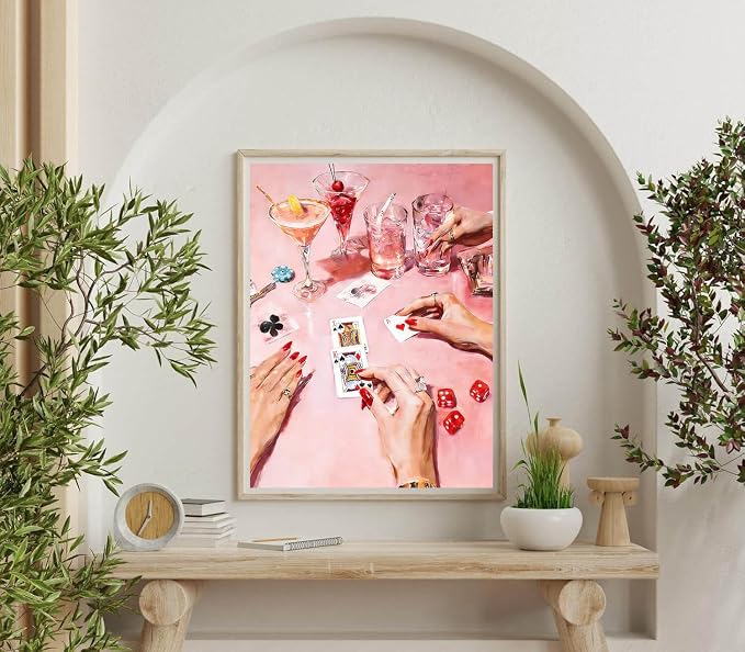 Pink Diamond Art Kits for Adults, Diamond Painting Kits 12x16 Inch | Full Drill - Image 6
