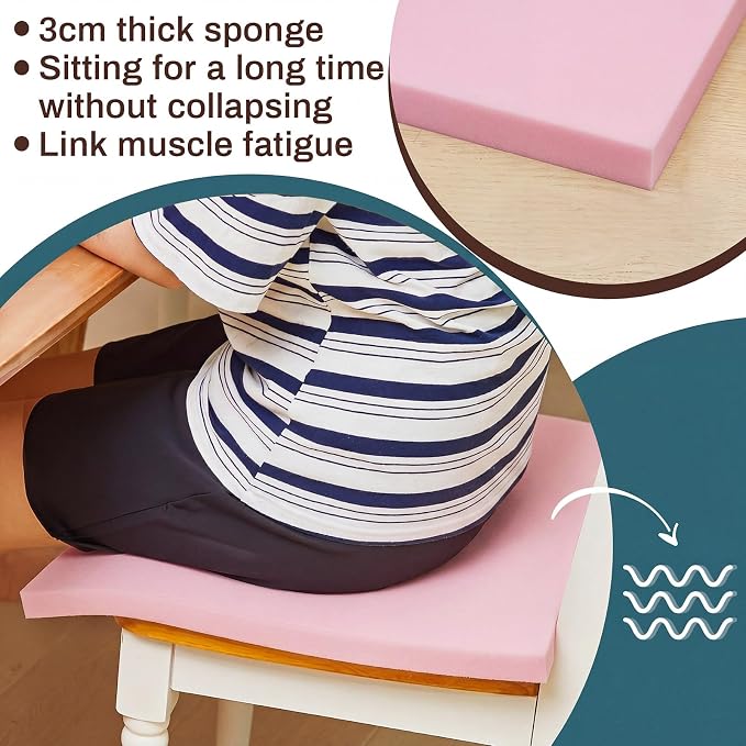 Frienda 2 Pack 1" x 24" x 24" Upholstery High Density Foam Cushion Replacement - Image 4