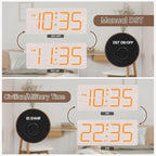 DreamSky Wooden Digital Alarm Clock - Image 5