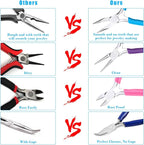 shynek 4pcs Jewelry Pliers Tools Kit - Image 4