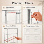 Attelite Acrylic Display Cases for Collectibles, 4 Pack 3 Layer Clear Display - Image 4
