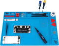 STREBITO Silicone Soldering Mat Electronics Mat, Solder Pad Heat Resistant 932°F by STREBITO